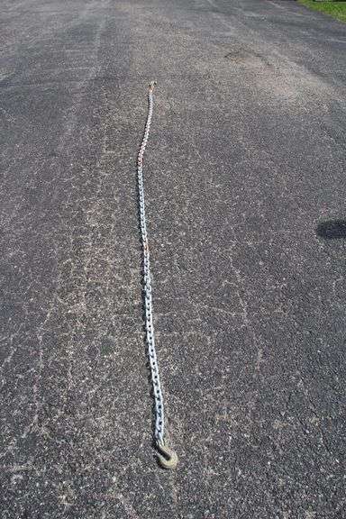 14 Ft. Long Haul Master 3/8 Inch Chain with Hooks on Both Ends image