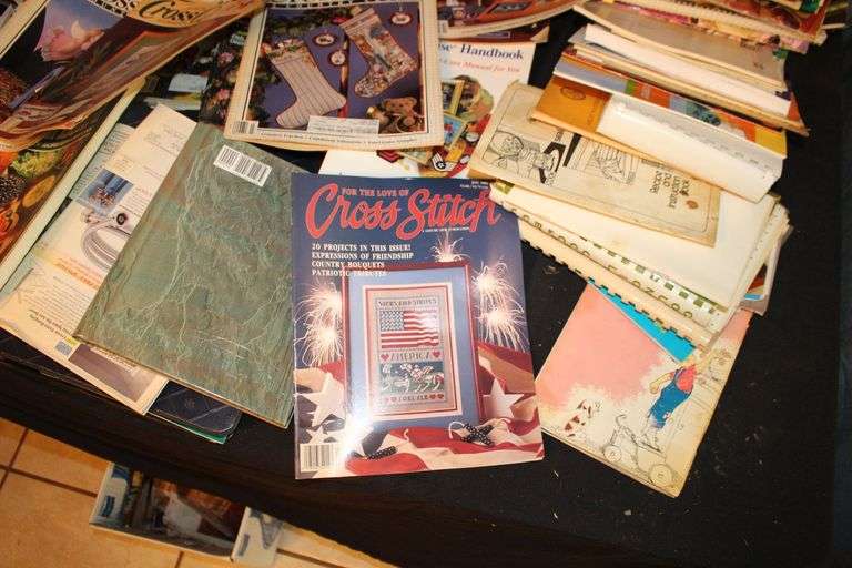 Handyman Magazines, Craft Magazines, Cross Quick Magazines, and Misc. Magazines