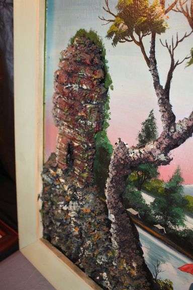 (2) Framed Oil Paintings