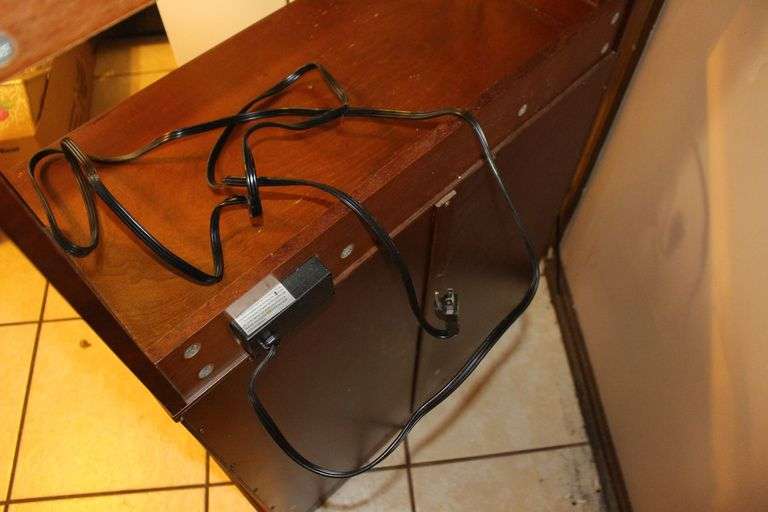 Pantry Storage Cabinet with Outlet and (2) USB Ports