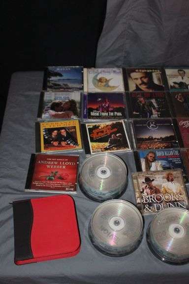 CDs, Cassettes, Burner CDs, Cassette Boxes, CD Case, and Misc.