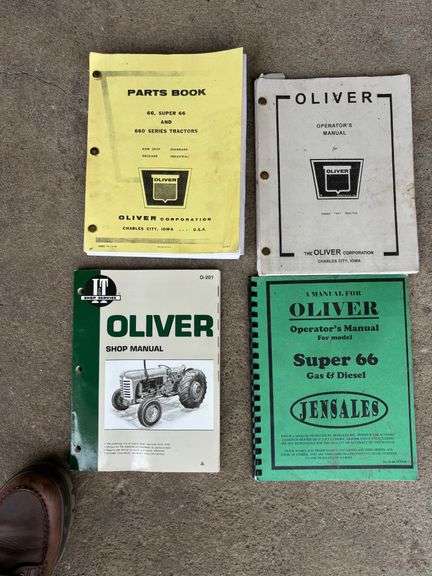 Oliver 66, Super 66 & 66 Series Operator's and Shop Manual & Oliver Super 66 Gas and Diesel Operator's Manual image