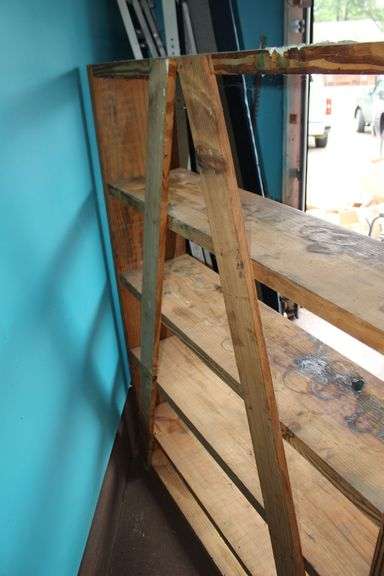 6 Tier Wooden Bookshelf