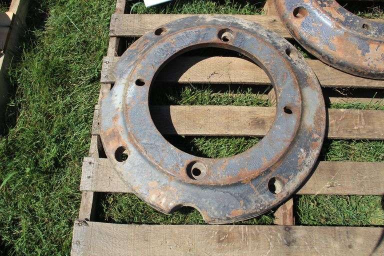 (2) Oliver Rear Tractor Wheel Weights