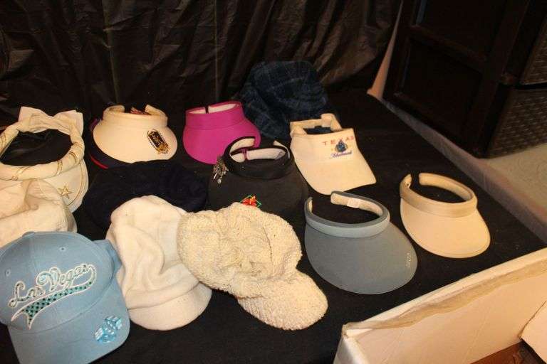 Vizors, Sun Hats, Ball Caps, Beanies, and Misc. Hats