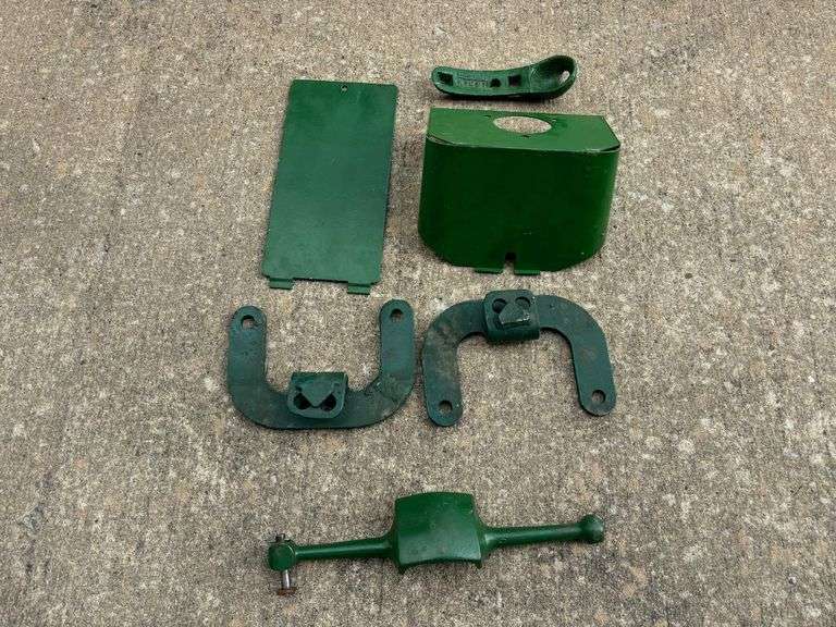Oliver Tractor Parts: Brake Pedal, Battery Cover, Light Mount Bracket, PTO Cover and Brackets image