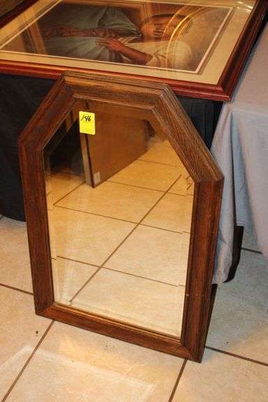 Various Size Frame Prints, Wall Hangings, and Mirror