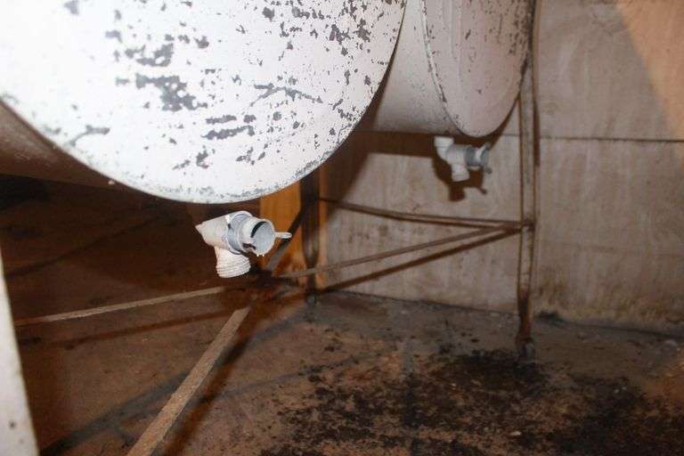2 Tub Wash Table on Wheels