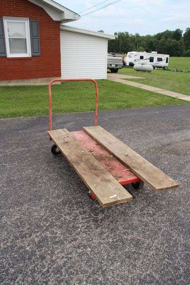 Platform Cart with Attached Boards image