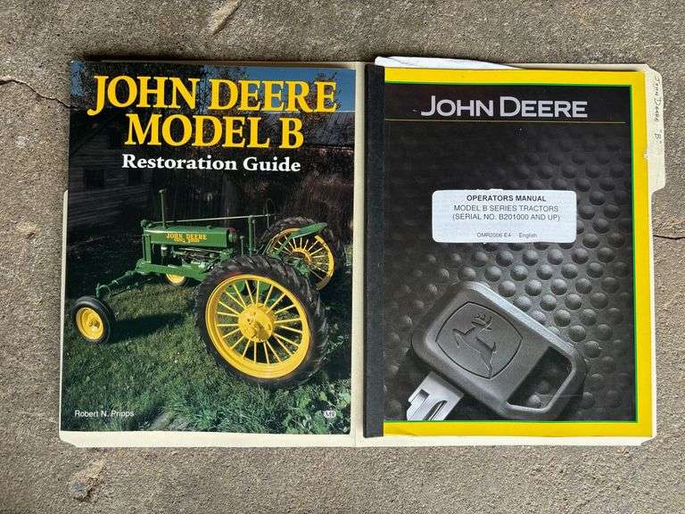 John Deere Model B Restoration Guide & Model B (Serial B201000 and up) Operator's Manual image