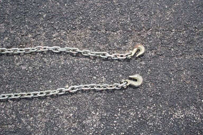 20 Ft Chain with Hooks on Both Ends