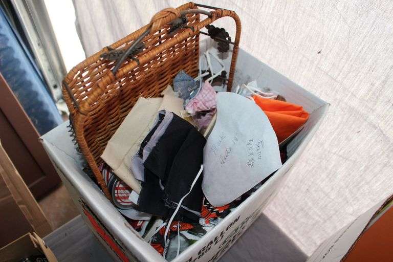 Sewing Fabric, Doll Shoes, Batting, Ribbon, Crafting Foam, Paint, Paint Brushes, and Misc. Crafting Supplies
