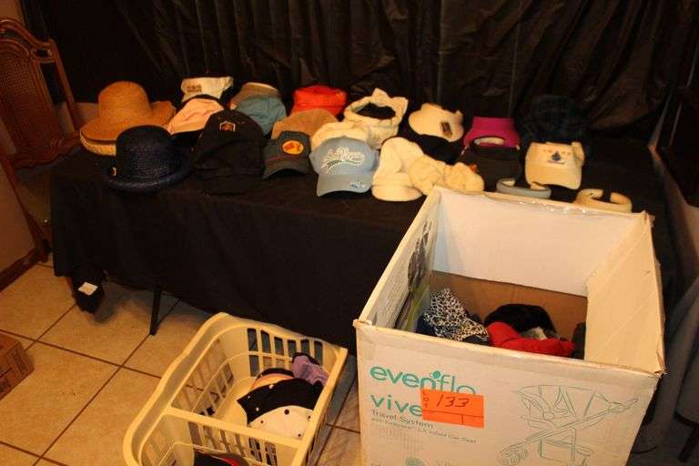 Vizors, Sun Hats, Ball Caps, Beanies, and Misc. Hats