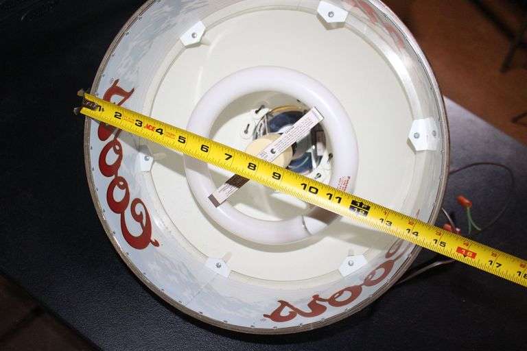Circular Hanging Coors Beer Light
