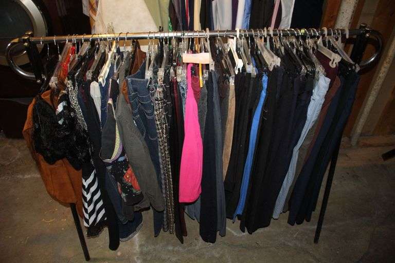 Various Sized Sweaters, Jackets, Pants, Track Suits, and Misc. Clothing