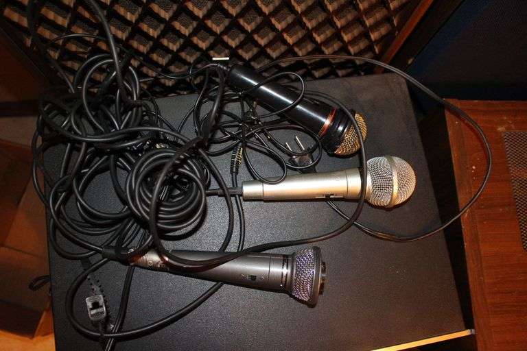(2) Sansui SP-X7700 Speakers, (2) Pioneer CS-822 Speakers, Pioneer Stereo Cassette Deck, Technics Stereo Receiver, Integra Stereo System, Technics Stereo Cassette Deck, and Panasonic Audio Timer