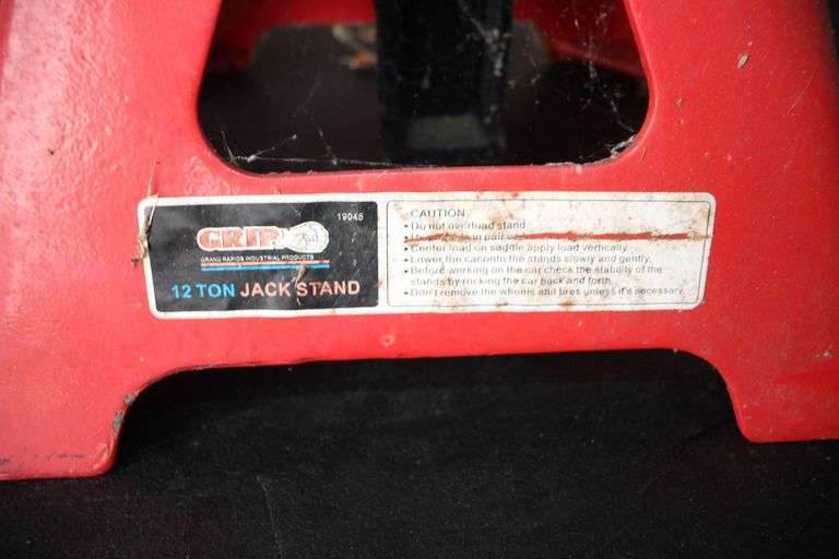 (2) 12 Ton Jack Stands