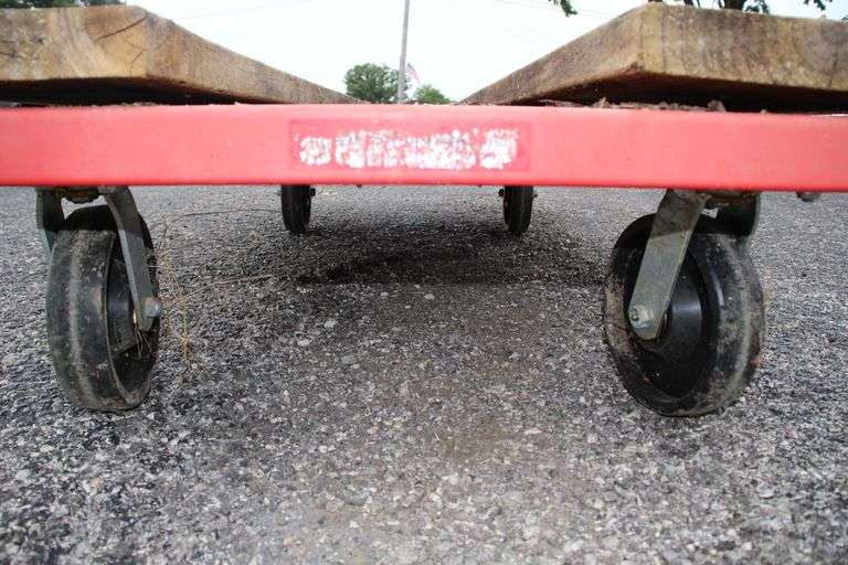 Platform Cart with Attached Boards