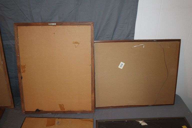 Various Sized Framed Pictures and Wall Hangings