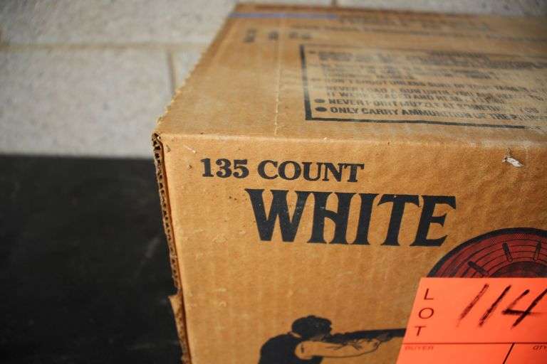 (2) Boxes White Flyer Biodegradable Clay Pigeons
