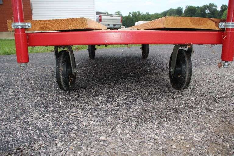 Platform Cart with Attached Boards
