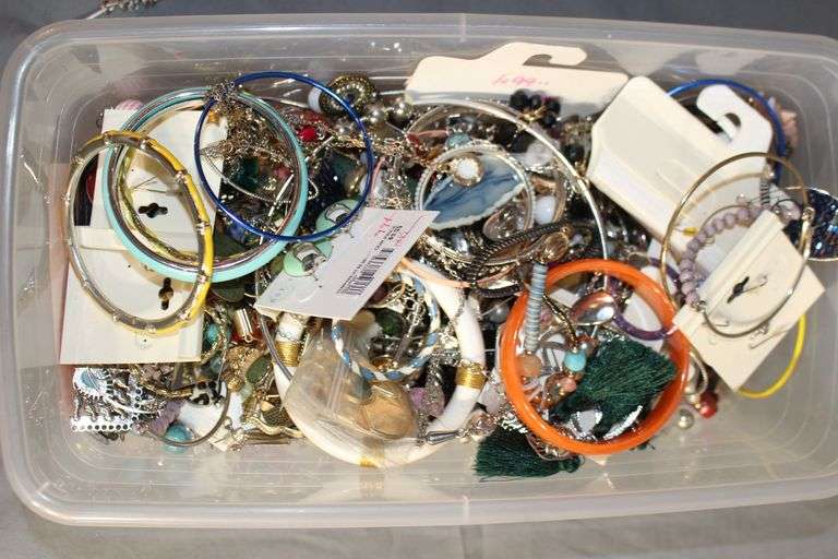 Brooch, Necklaces, Bracelets, Earrings, Shirt Pins, and Misc. Costume Jewelry
