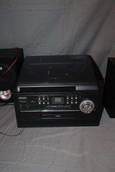 (2) Jensen Stereos and Record Player with (4) Speakers