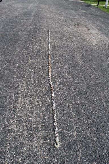 14 Ft. Long Haul Master 3/8 Inch Chain with Hooks on Both Ends image
