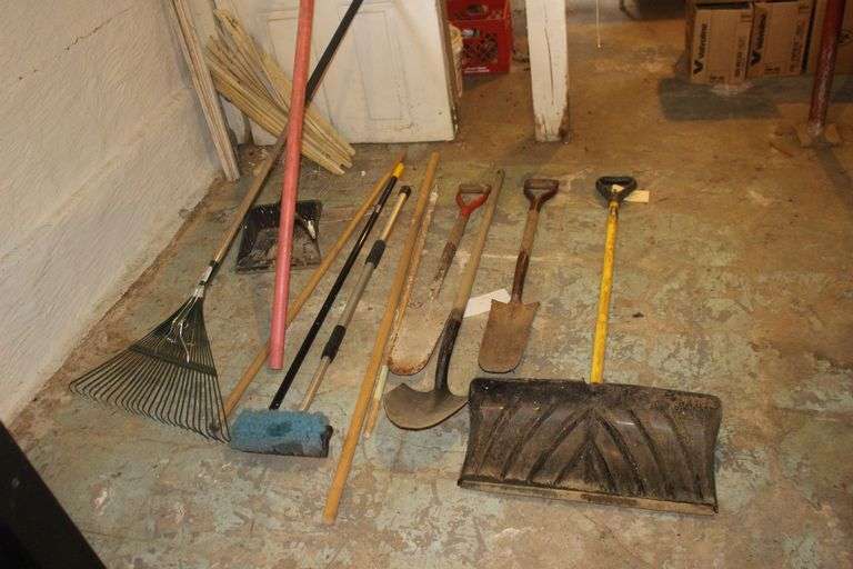 Shovels, Rakes, Dust Pan, and Misc. Hand Tools image