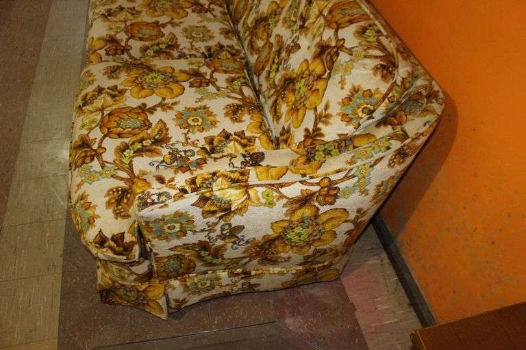 Sears Floral Couch and Loveseat