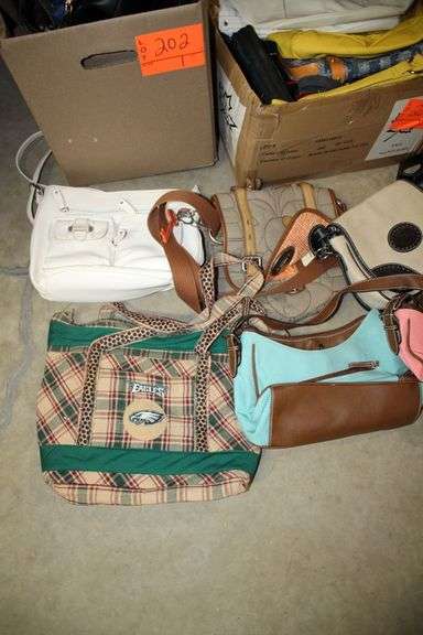 Various Designer Purses and Handbags