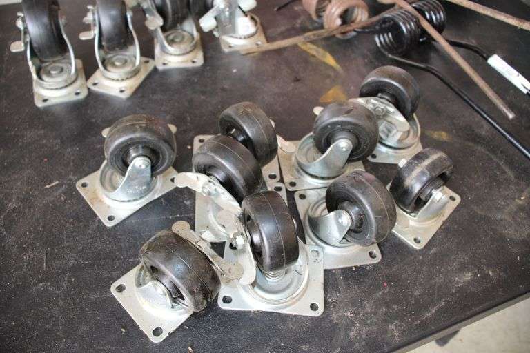 Castor Wheels and Rake Teeth