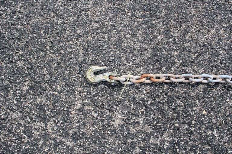 14 Ft. Long Haul Master 3/8 Inch Chain with Hooks on Both Ends