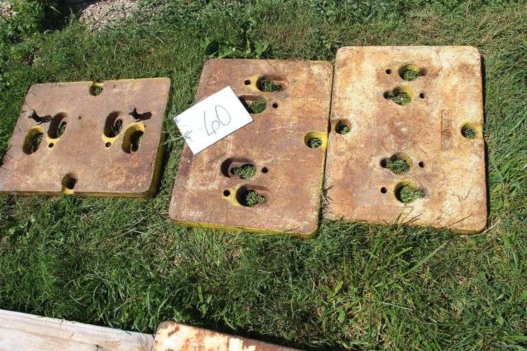 (3) Oliver Slab Tractor Weights image