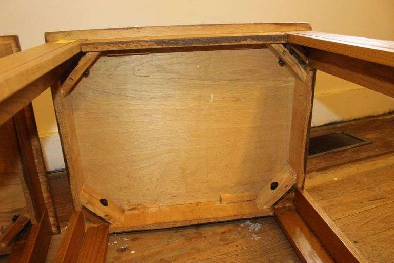 (2) Wooden End Tables
