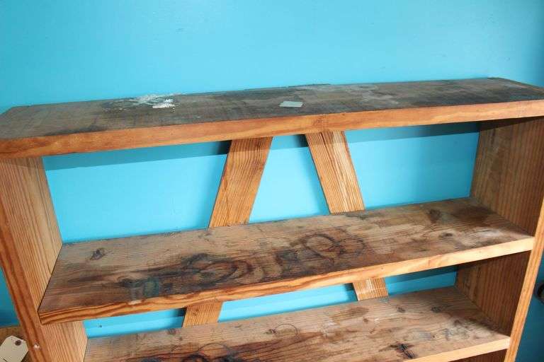 6 Tier Wooden Bookshelf