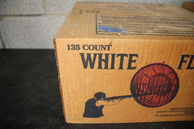 (2) Boxes White Flyer Biodegradable Clay Pigeons