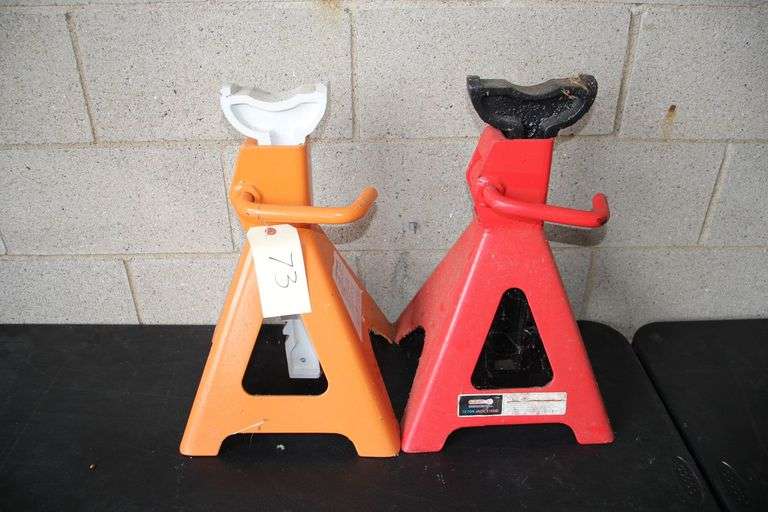 (2) 12 Ton Jack Stands