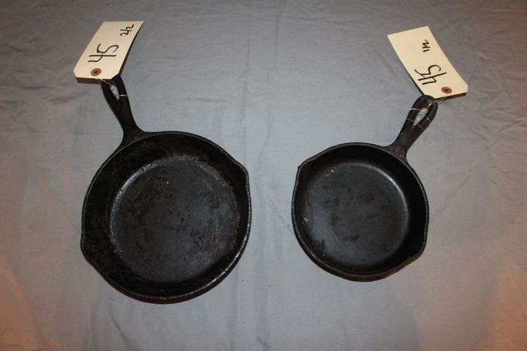 7 Inch Cast Iron Skillet and 8 Inch Cast Iron Skillet image