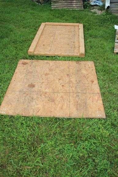 48 In x 48 In and 60 In x 38 in Wooden Floor Dollies image