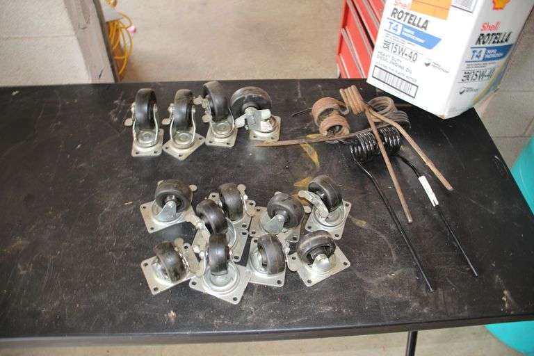 Castor Wheels and Rake Teeth image