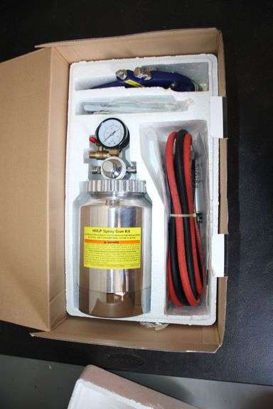 Central Pneumatic High Volume Spray Gun Kit image