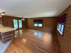 PARCEL 1: LOG HOME - BASEMENT - GARAGE - 1.2 ACRES: 487 Quiggins Lane, Leitchfield, KY 42754