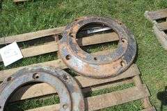 (2) Oliver Rear Tractor Wheel Weights