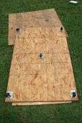 48 In x 48 In and 60 In x 38 in Wooden Floor Dollies