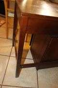 2 Drawer Table and 2 Drawer End Table on Wheels