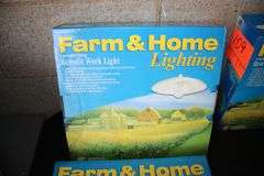 (3) Farm & Home Lighting Sets and (4) Pittsburgh Socket Boxes