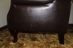 Leather Reclining Arm Chair