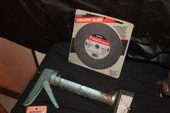 (2) Claw Hammers, Belden Electrical Wire, Electrical Cord, Abrasive Blade, Weatherstrip Tape, Lights, and Misc.