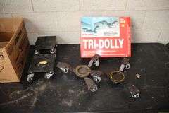 (2) Southern Industrial Dollies and (2) Tri-Dolly Dollies